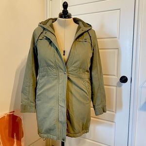 Patagonia Prairie Dawn Insulated Parka Sherpa Fleece - Green